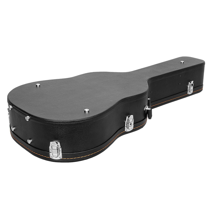 wholesale high quality 41 Inch Hard Guitar Case for acoustic guitar wooden case