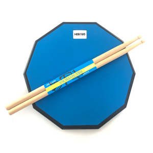 High Quality Multi Color 10/12 Inches Drum Practice Pad With Drum Stand