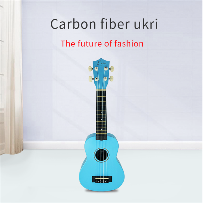 Factory Wholesale High Quality Four String Guitar 21 Inch Colorful Ukulele Custom Logo