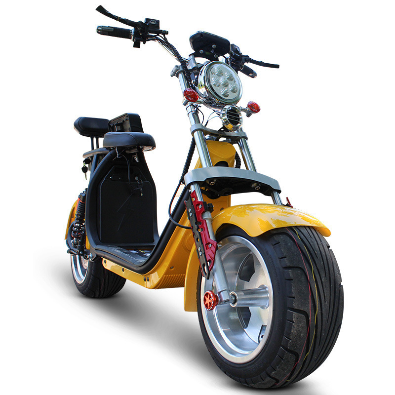 Fast delivery EEC COC 2023 Hot 60V 2000W Big Motor chopper fat tire electric scooter motorcycle 2 Wheel high quality citycoco