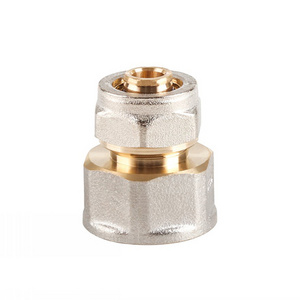 FH High-Quality PEX Brass Fittings 1/2"/3/4"/1"   Straight Female Union PEX Compression Fitting