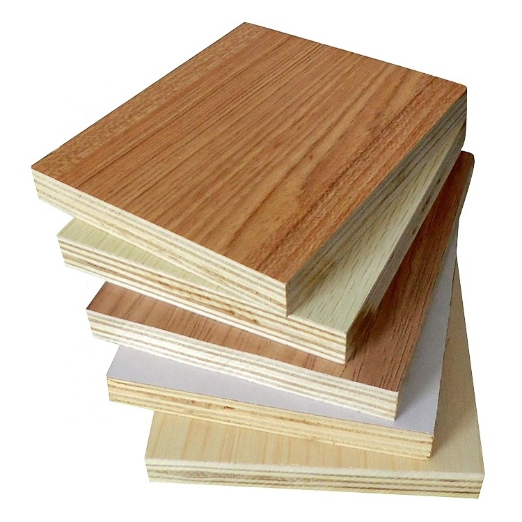 Factory Direct block board melamine 18mm 16 /18 mm melamine block board hdf melamine block boards