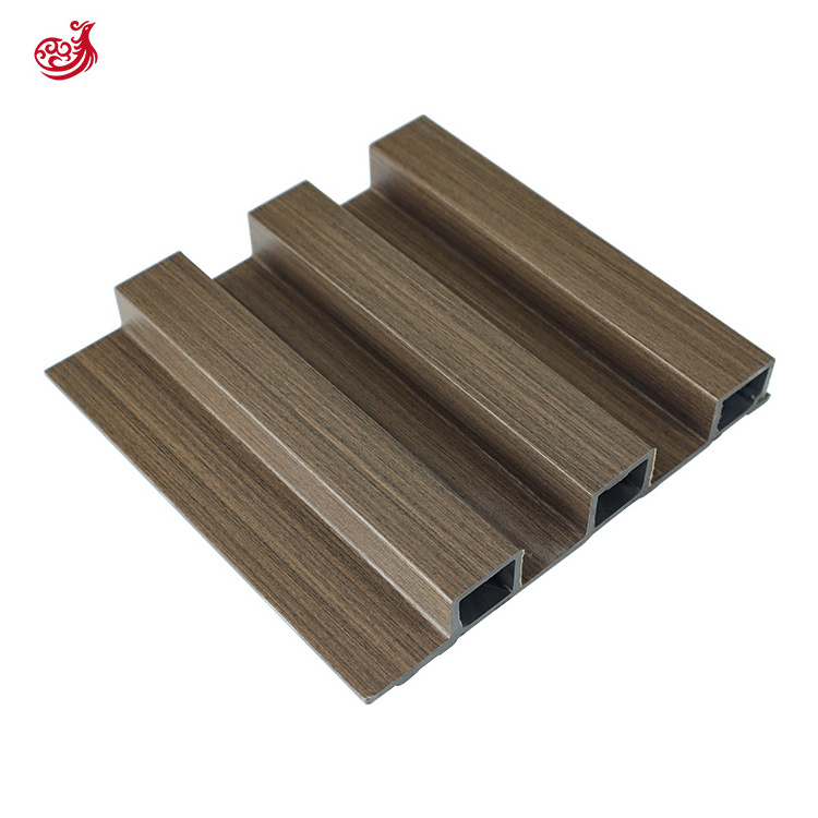 100% eco-friendly wpc interior wall panel easy install anti uv composite cladding fluted wpc wall board