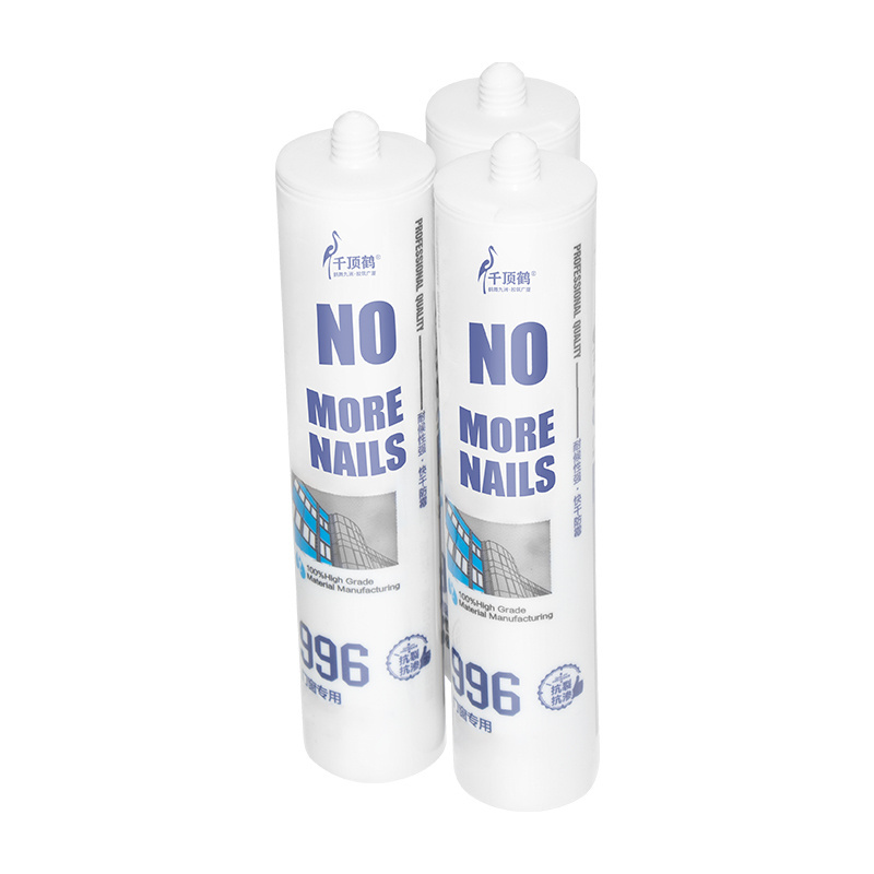 Strong Nail-free Glue Waterproof Silicone Glass Adhesive Glue Metal Polymer Adhesive Sealant