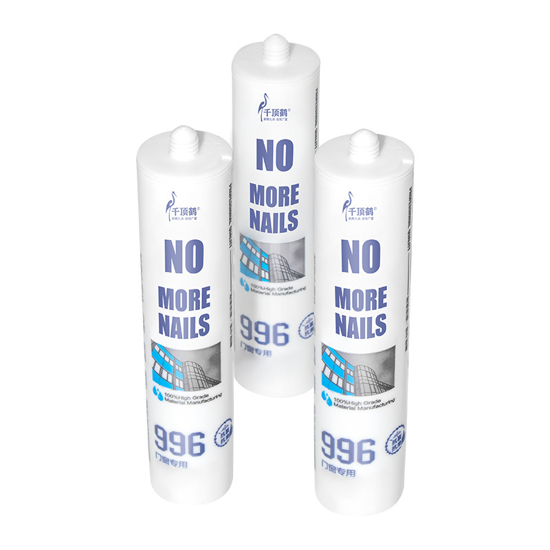 eco-friendly nails free glue adhesive cement liquid nail car glass silicone sealant no more liquid nail adhesive