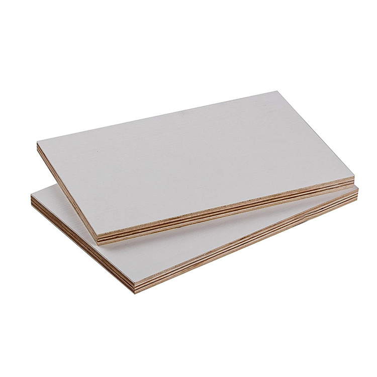 Small Order Accepted Stock exterior melamine plywood thailand vietnam plywood  melamine plywood panel wood laminate sheets