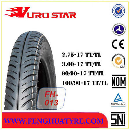 China TOP BRAND motorcycle tyre tubeless 275-17, 300-17