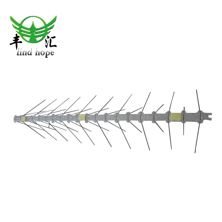 Decorative Plastic Base Solar Panel Guard Metal Bird Proofing Spikes Mat