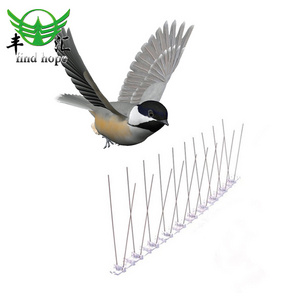 Decorative Plastic Base Solar Panel Guard Metal Bird Proofing Spikes Mat