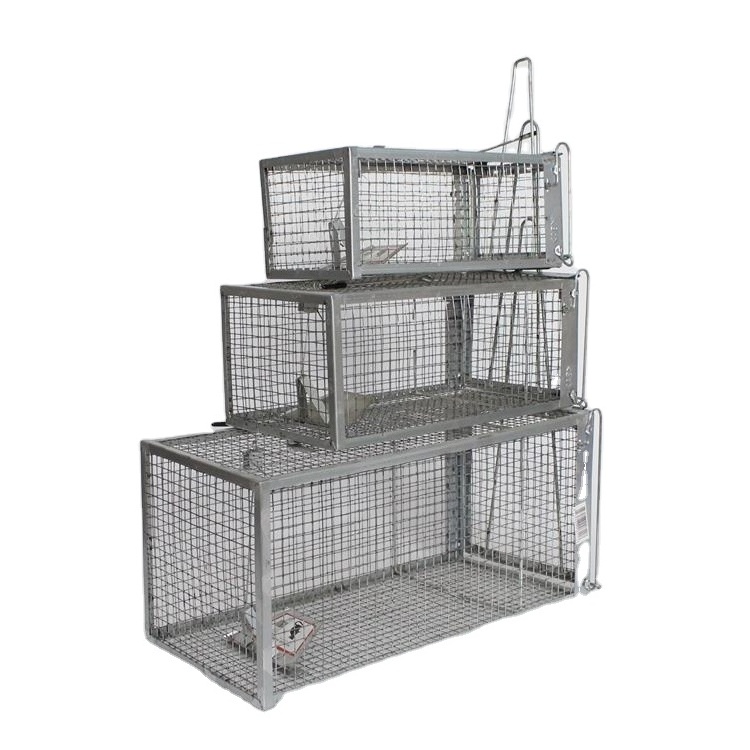 Humane Live Multi Catch Wire Mesh Metal Mouse Rat Cage Animal Trap Cage In All Sizes