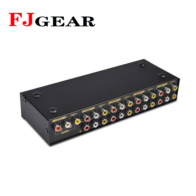 Hot selling av video audio switch RCA Switch for 8 TV input