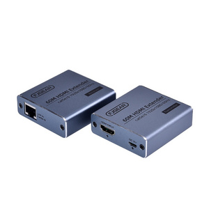 FJ-HD60 Fjgear 60m hdmi extender 1920*1080p/60hz with a cat 5e / 6 line extension of the HD hdmi signal to 60 meters