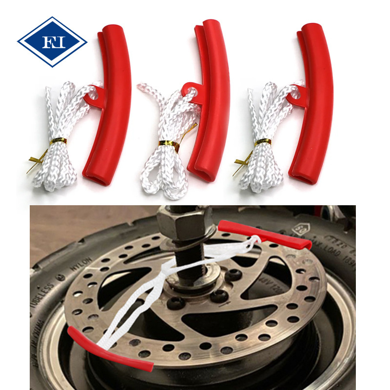 12pcs Tire Stripping Tool Tire Removal Pry Bar Crowbar Warping Bar Alloy Steel with Rim Protectors Air Valve Core Wrench