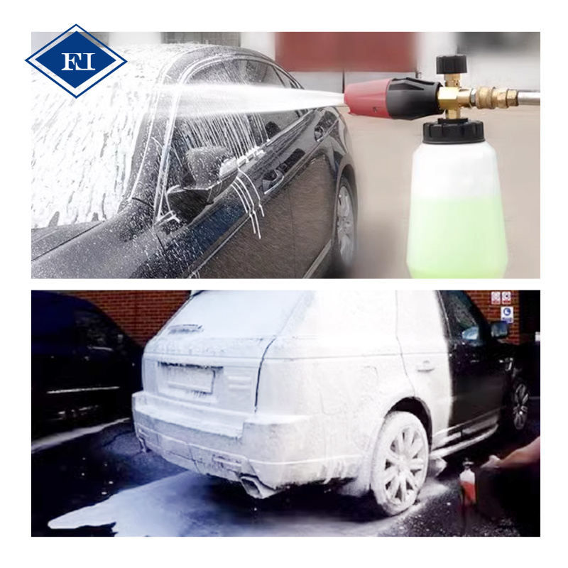 Portable High Pressure Car Washer For Cleaning Car High Pressure Pump Foam Cannon Foam Guns Car Small Wash Equipment