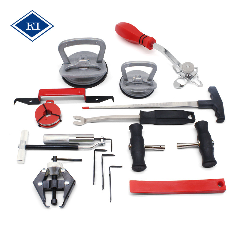 Professional Automobile Auto Glass Removal Tool Sets Windshield Windscreen Repair Tools Kits