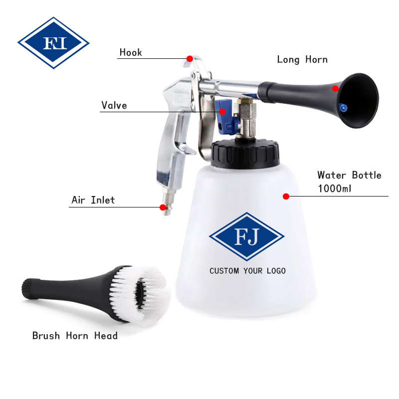 Tornado Cleaning Automobile Spray Gun For Car Interior In High Pressure Wash