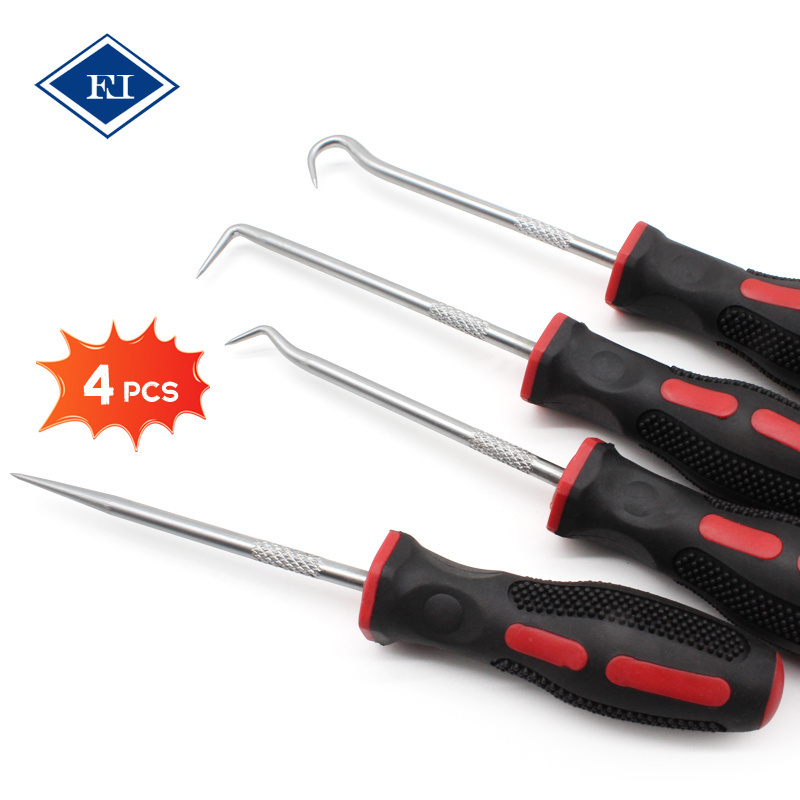 4pcs Hook And Mini Pick Set For Oil Seal Screwdriver or O-rings Removal Tool Kit