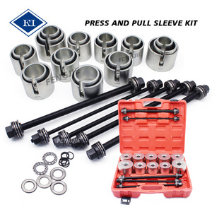 27pcs Bearing Removal Tool and Bush Remover Tool and Separator Puller Bearing Tool Set Kit bushing Press Pull Sleeve Kit