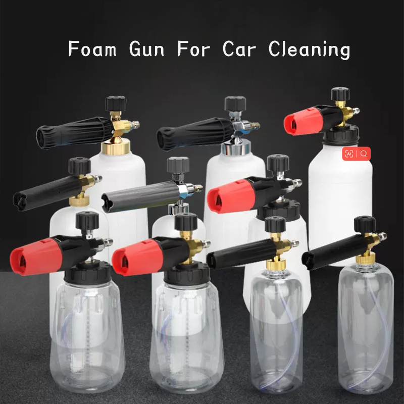 Portable High Pressure Car Washer For Cleaning Car High Pressure Pump Foam Cannon Foam Guns Car Small Wash Equipment