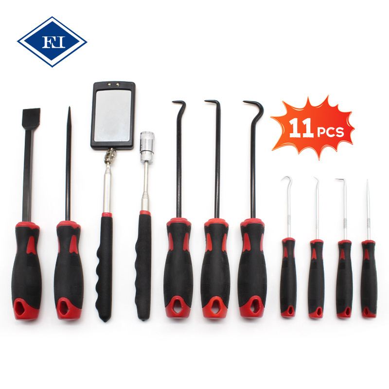 11pcs Gasket Pick And Hook Set For Oil Seal Screwdriver Puller or O-rings Removal Tool Kits