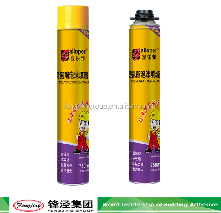 Open Cell Mounting Expanding Pu Foam 750ml