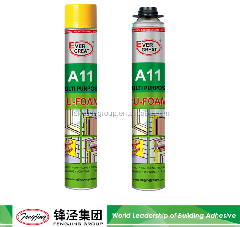 Open Cell Mounting Expanding Pu Foam 750ml