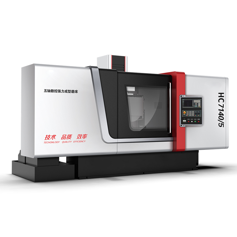 Hicas High Accuracy five Axes CNC Creep Feed Profile Grinding Machine with by Diamond Roller with Siemens 840D/828D