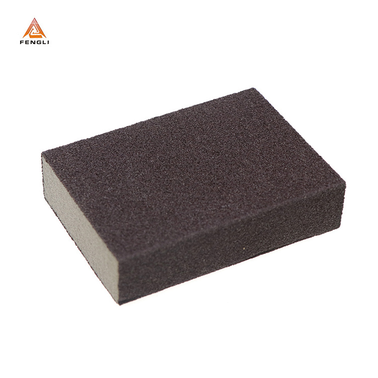 Multifunctional aluminum oxide abrasive sand paper sanding sponge block for wood metals