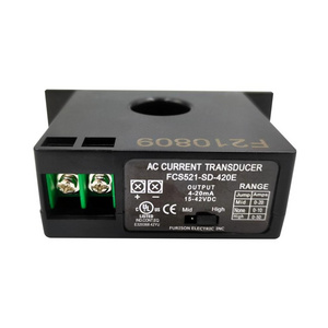 AC current transmitter with 4-20mA output signal 4-20mA current loop transmitter for AC current AC current to 4-20mA converter