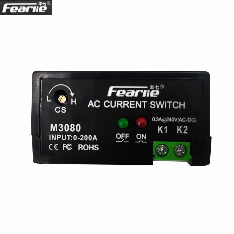 Normally Open AC Current Sensing Switch Current On-off Control Switch Transformer Substation1-200A Relay