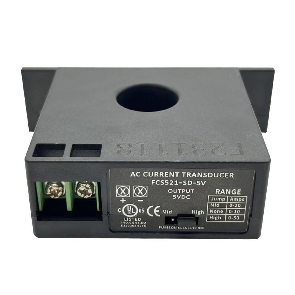 High Accuracy AC Current Transducer Transmitter AC 0-50A to DC 0-10V SZT15-CH-10V Self-Powered Current Mutual Inductor