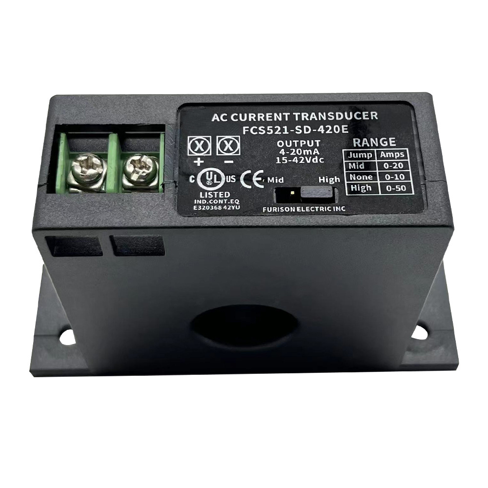 current sensor 4-20ma analog signal AC current transducer