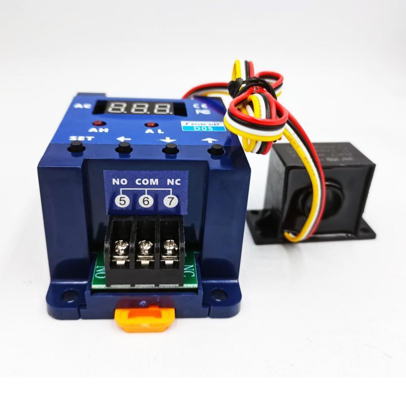 Current Sensing Switch 1~200A DC 10~30V Flameproof Adjustable Current Sensing Switch Adjustable DC Current Sensor Switch