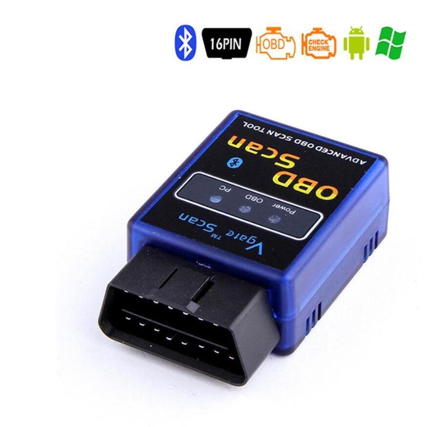 Vgate ELM327 V2.1 OBD2 Car Code Scanner ELM 327 OBDII Car Diagnostic Tool Auto OBD Car Detector For Android Symbian Windows