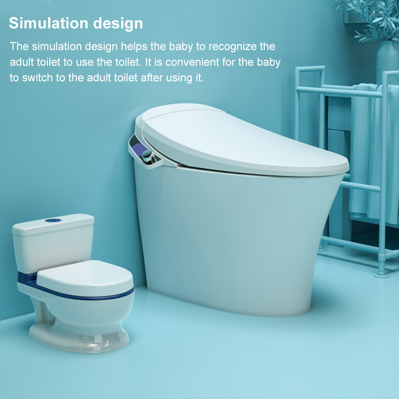 Baby Safety Product Series Kids Potty Training Smart Baby Potty Plastic Kids Toilet Potty With Children Music