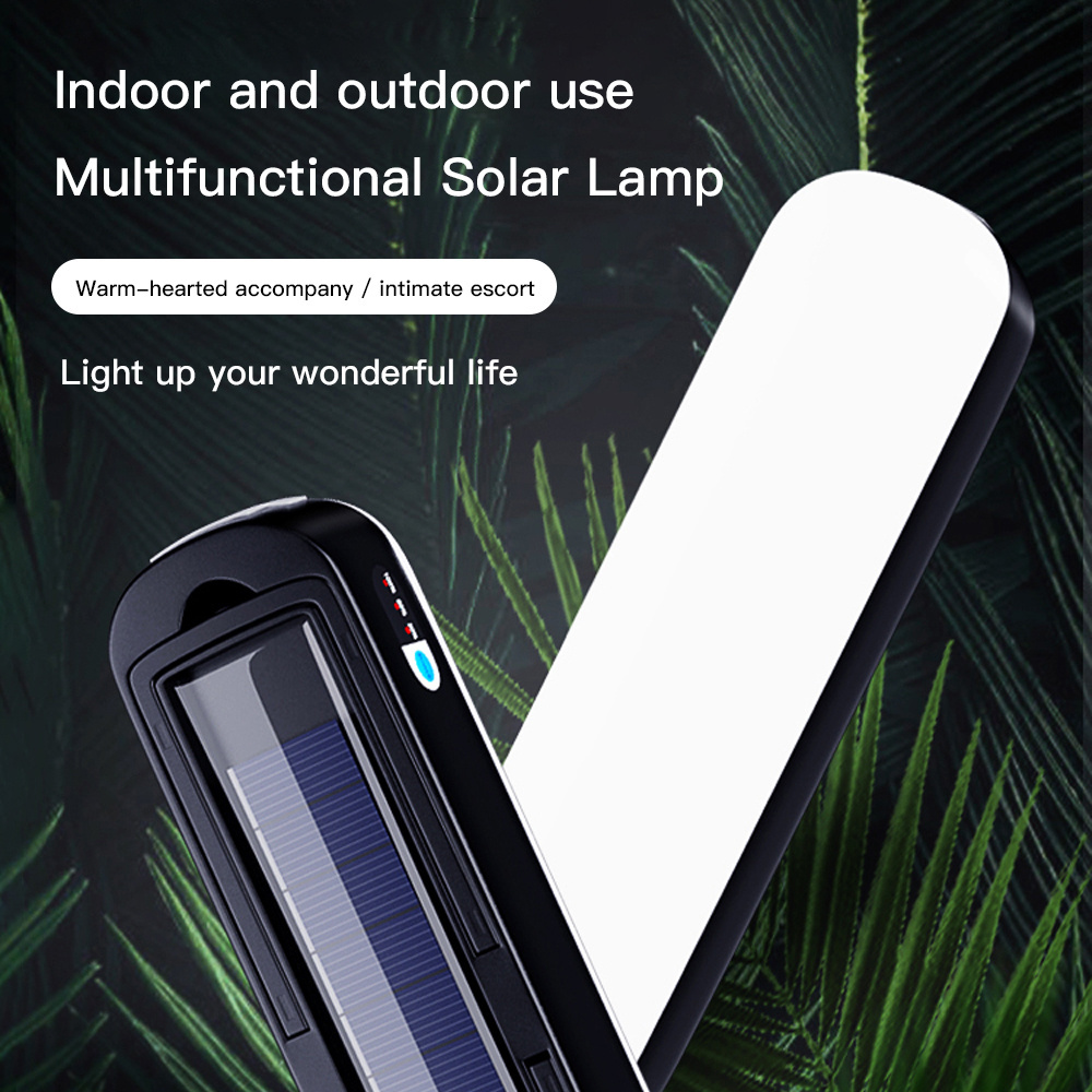 3600 mAh Portable solar lanterns USB solar emergency charging lamp flashlight outdoor camping light