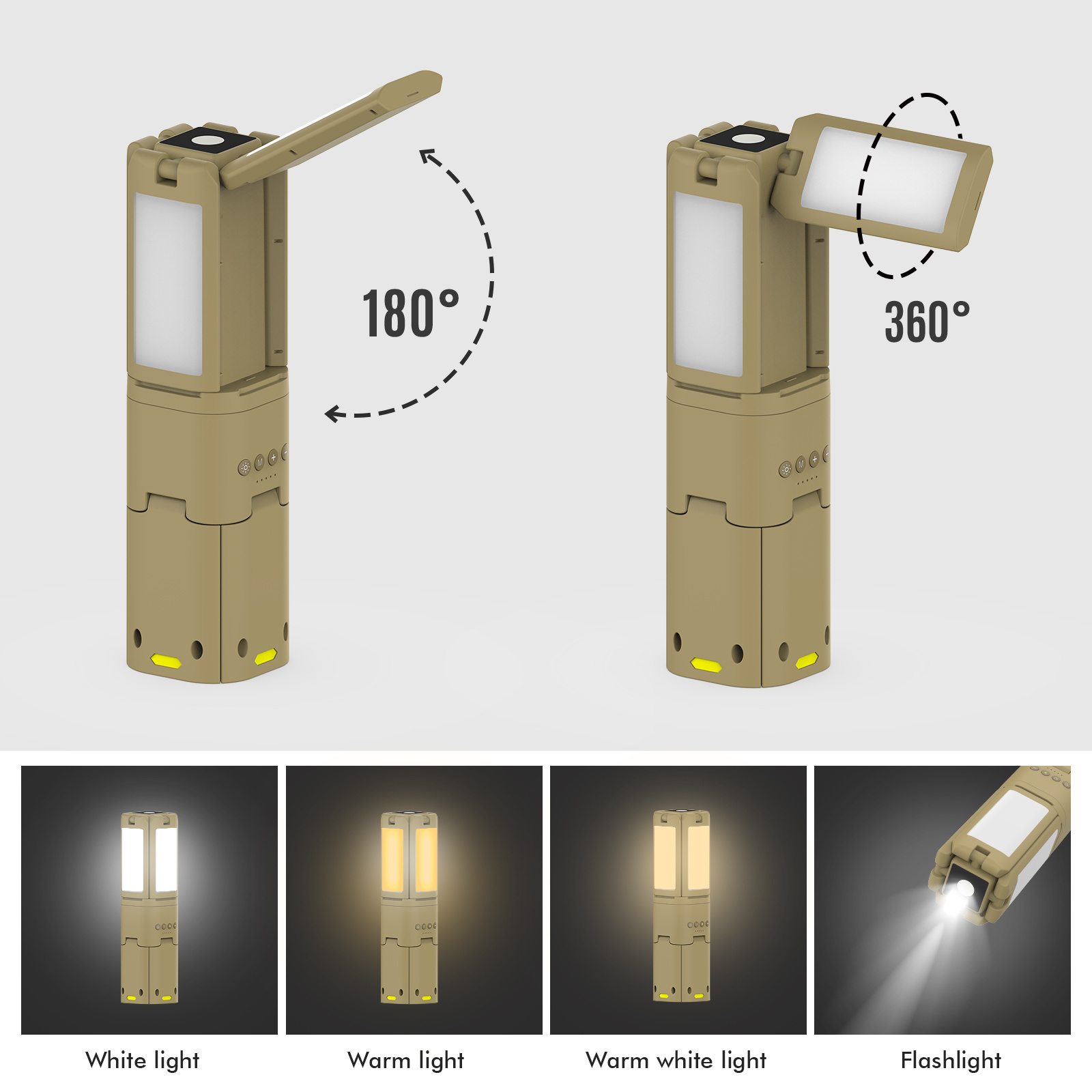 Camping Light with Bright 288 LED, Battery Operated Lights with 14000mah Batteries, Outdoor Portable Lanterns for Emergency