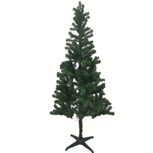 Hot selling 6ft Simple led plastic Christmas tree cheap PVC artificial christmas tree for Christmas home outdoor