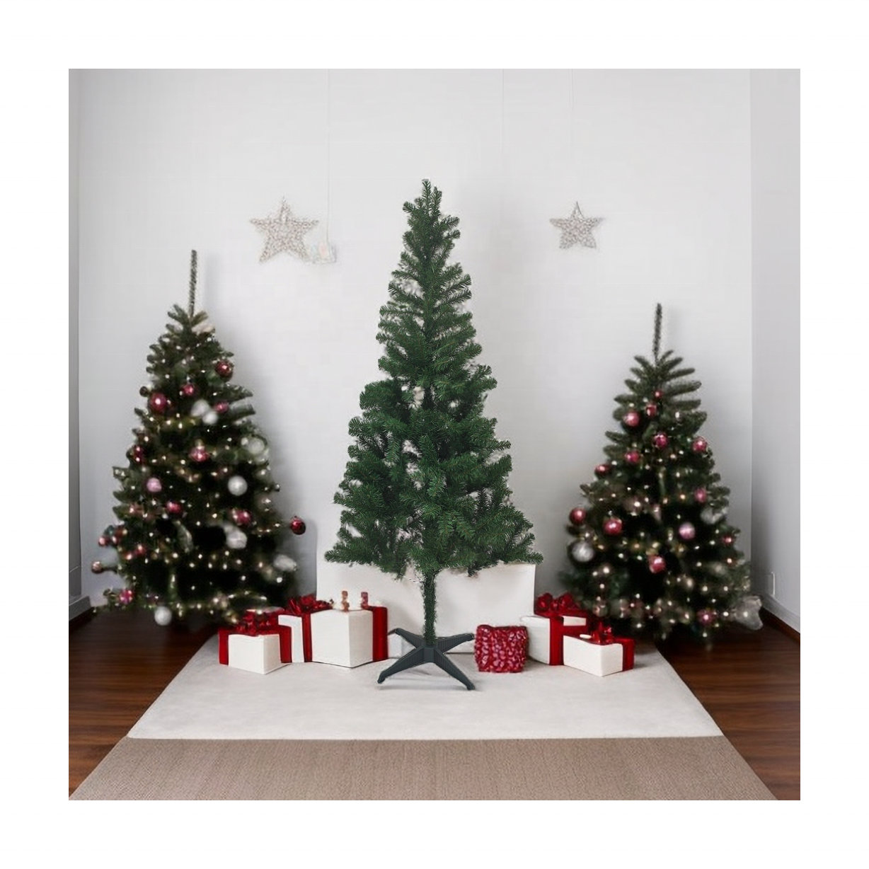 Wall Mounted Christmas Tree Carton Buy Xmas Tree For Home Office Party Decoration