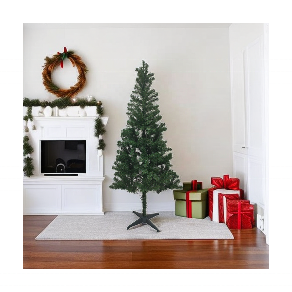 Wall Mounted Christmas Tree Carton Buy Xmas Tree For Home Office Party Decoration