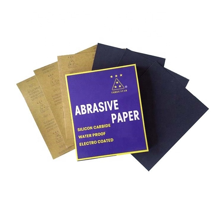 Wholesale Wet and Dry Aluminum Abrasives Paper Base Sand Paper Sandpaper for Polishing Grinding Sandpaper roll