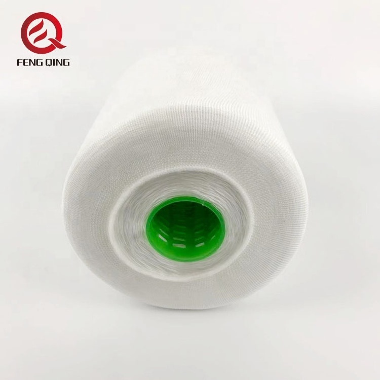 wholesale AA grade virgin white FDY 120D/3 spun polyester thread export to Turkey