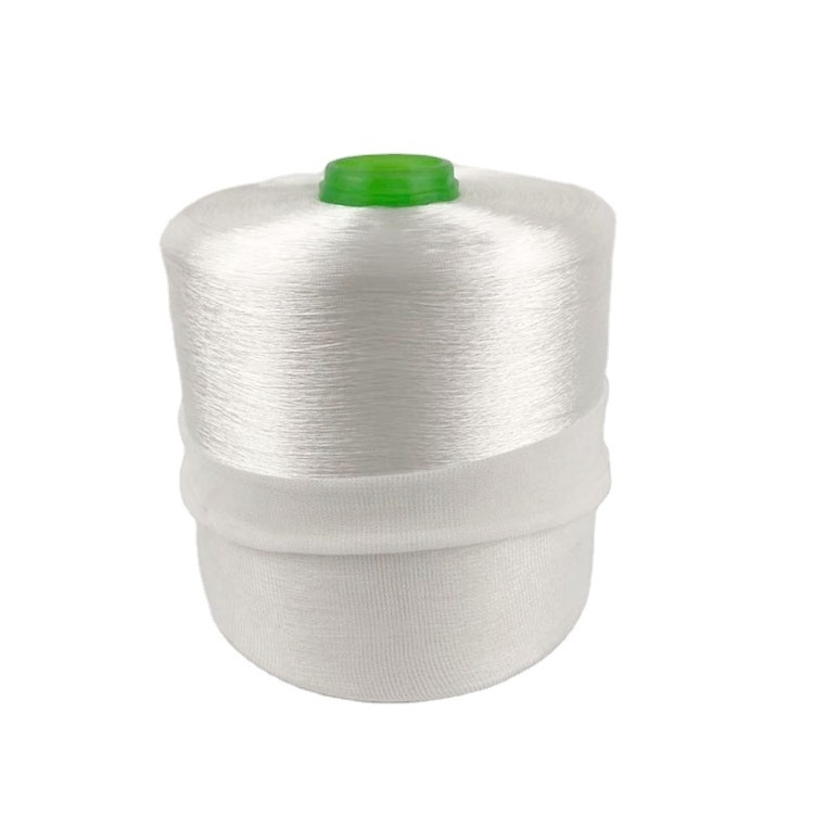 wholesale AA grade virgin white FDY 120D/3 spun polyester thread export to Turkey