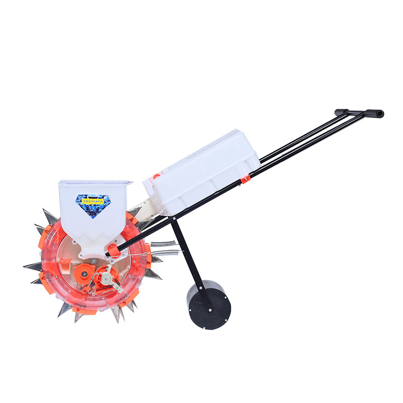 Fertilizer And Direct Drill Hand Seeding Manual Corn Planter Seeder Machine