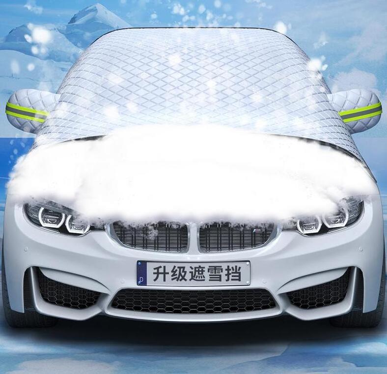 wholesale car windshield cover for snow 6 layer thickening windshield snow cover Magnetic iron windshield cover for ice and snow