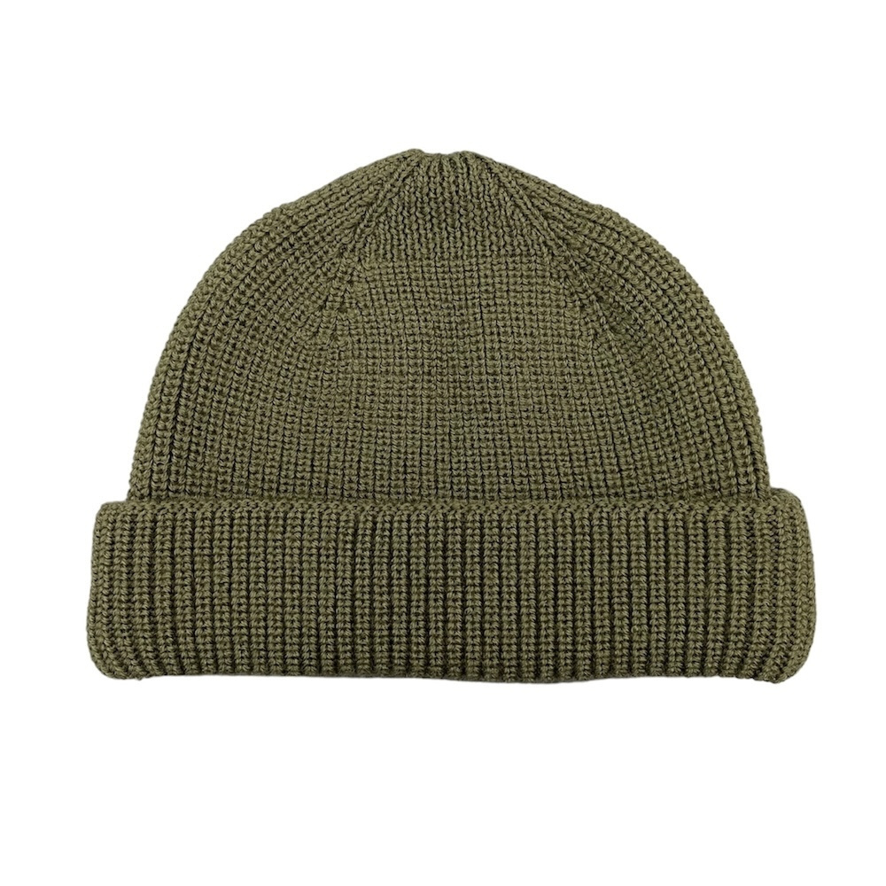 merino wool knit fisherman beanie hat