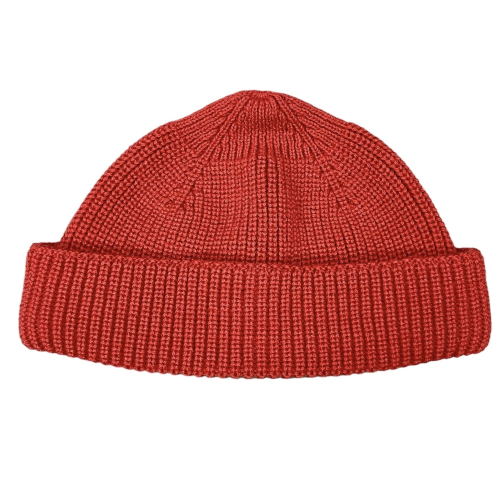 merino wool knit fisherman beanie hat