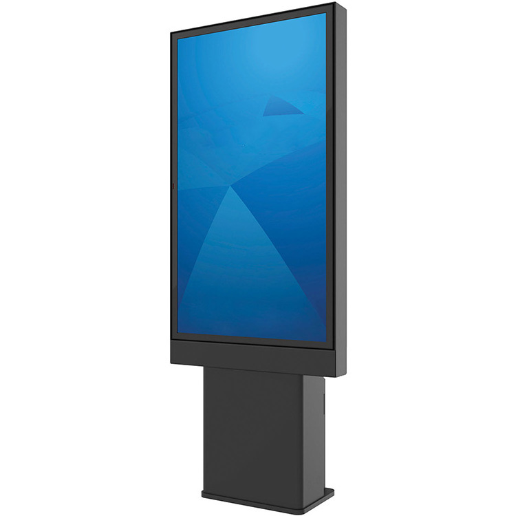 IP65 Outdoor drive through menu advertising kiosk ultra thin standing display drive thru menu board for restaurants