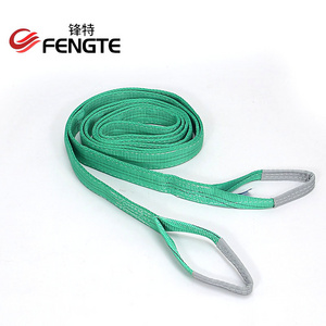 High Tenacity 1-12 Ton Color Code Polyester Duplex Lifting Webbing Belt Boat Crane Lift Round Flat Webbing Sling