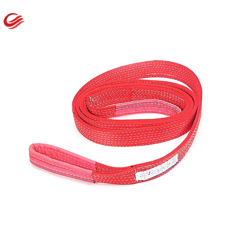 Polyester webbing wheel pulley Heavy Duty sling lifting belt